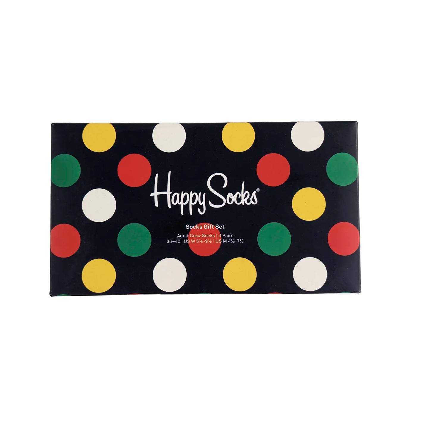 HAPPY SOCKS Big Dot Box 3er Geschenk Box