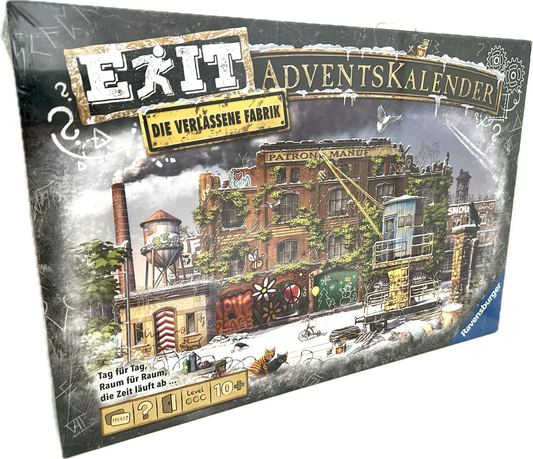 Ravensburger EXIT Adventskalender "Die verlassene Fabrik"