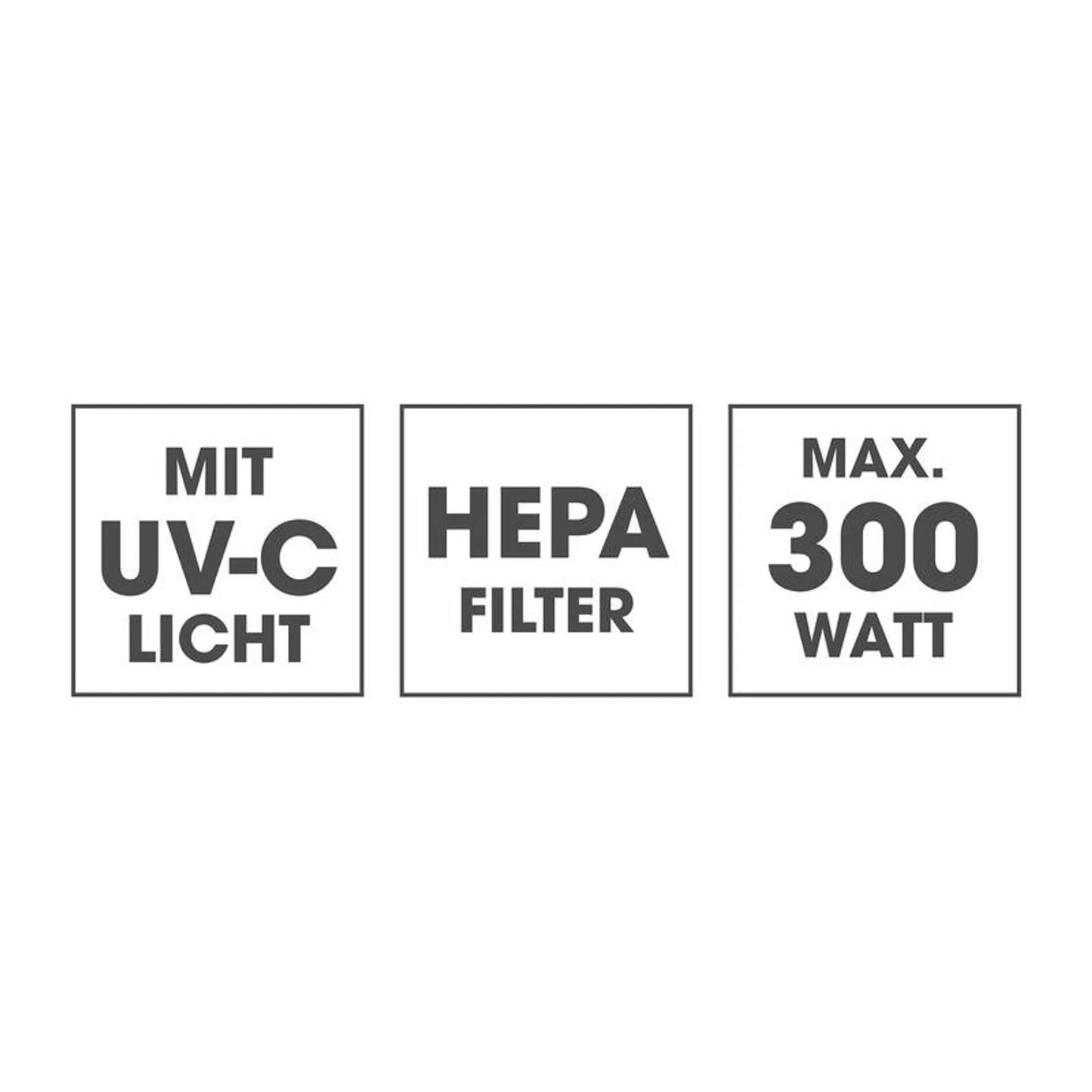 CLEANmaxx Milben-Handstaubsauger mit UV-C-Licht - Reinigen & Desinfizieren in einem Schritt Anti Milbensauger mit UV C Licht 300W HEPA Milben Handstaubsauger Cleanmaxx NEU