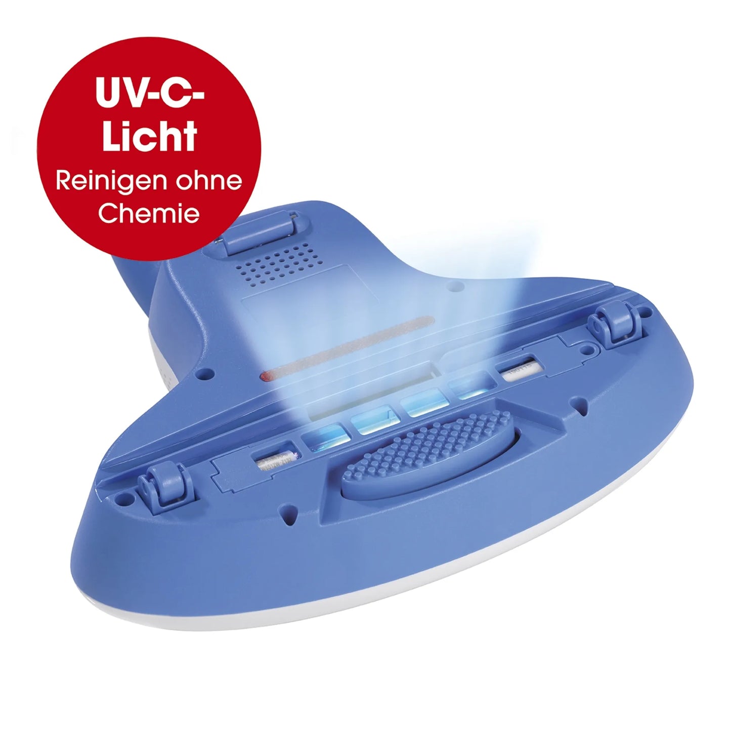 CLEANmaxx Milben-Handstaubsauger mit UV-C-Licht - Reinigen & Desinfizieren in einem Schritt Anti Milbensauger mit UV C Licht 300W HEPA Milben Handstaubsauger Cleanmaxx NEU