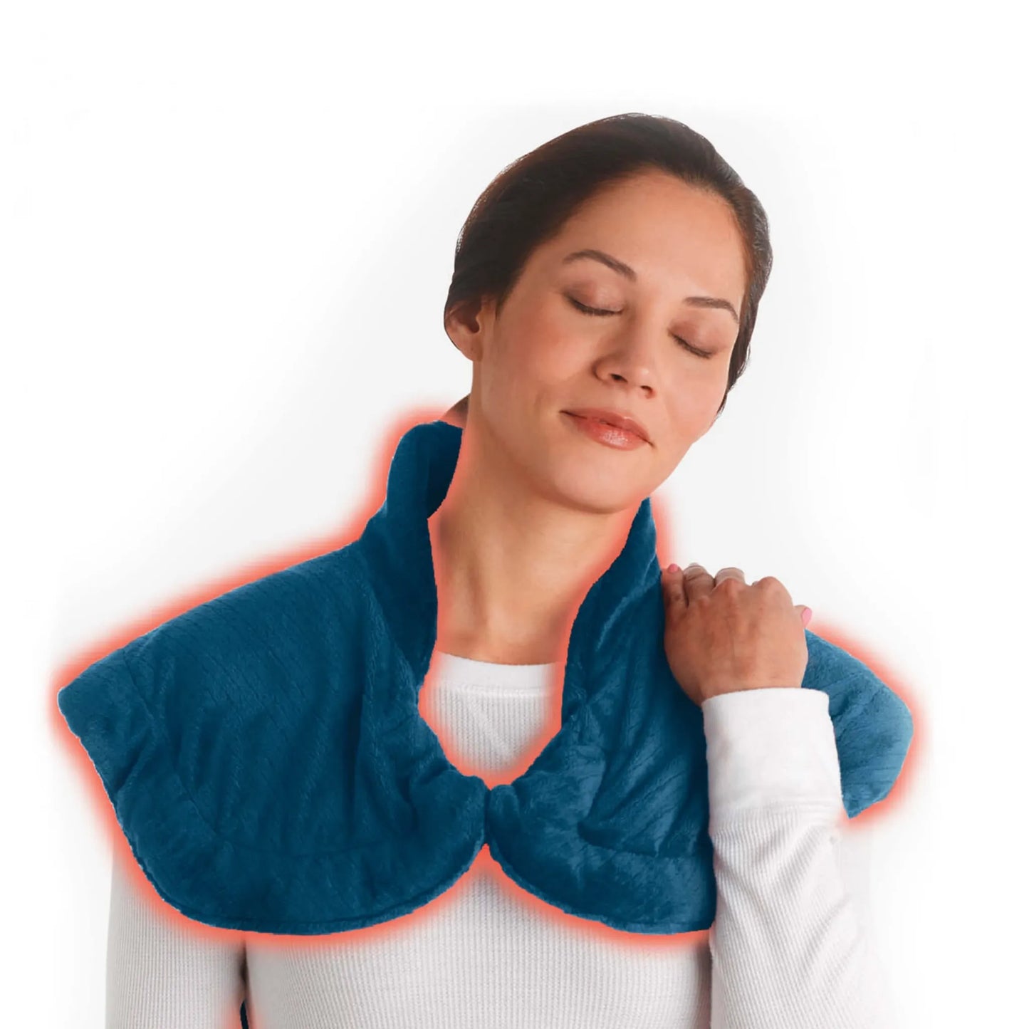 Genius Thermapulse Relief Wrap Heizweste mit Massagefunktion und Thermapuls Technologie in blau; A25139