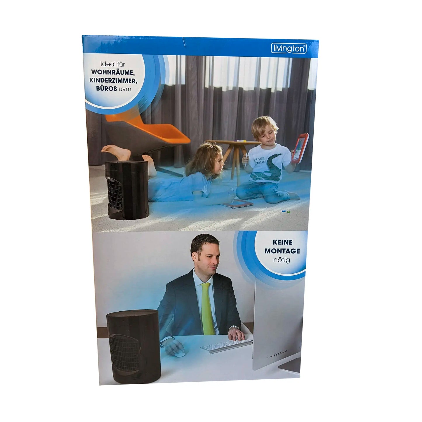 Livington SmartChill + E-Book "Super, ich bin fit!" in Schwarz