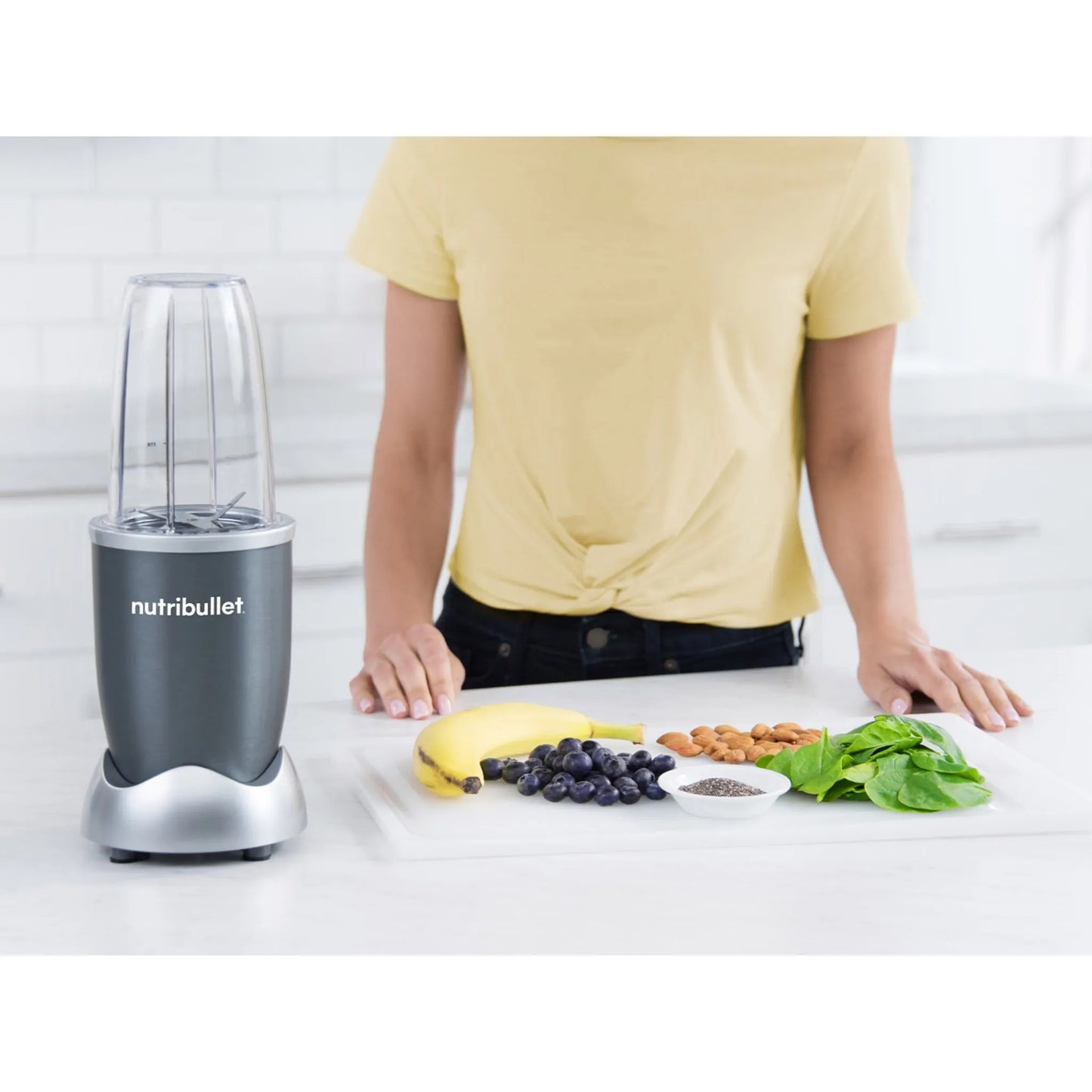 NutriBullet 600 Watt Serie - Nährstoff Extraktor, Gesundheits-Set, 20.000 Upm Smoothie Maker