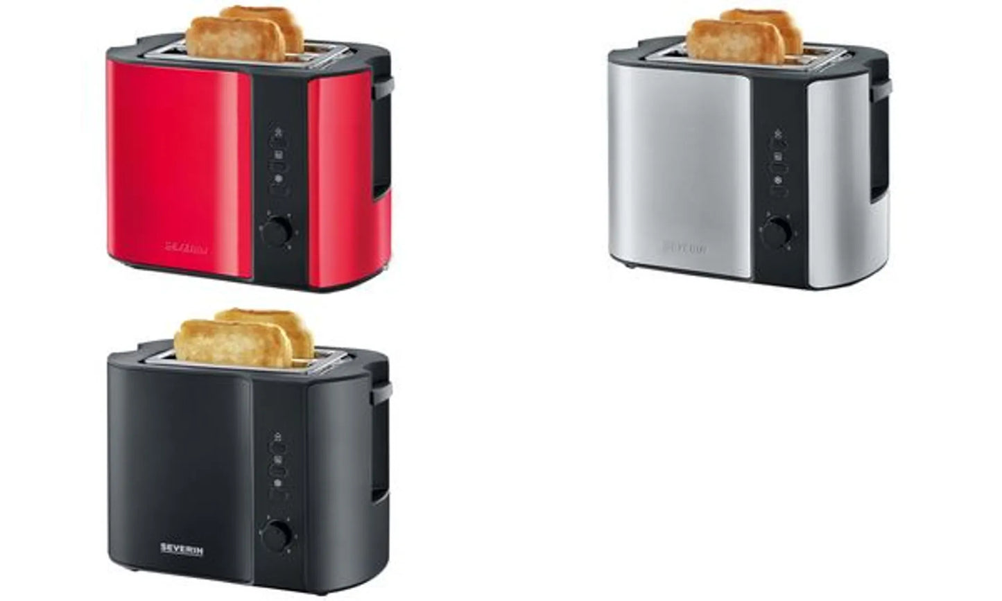 SEVERIN 2-Scheiben-Toaster AT 9552 800 W schwarz-matt