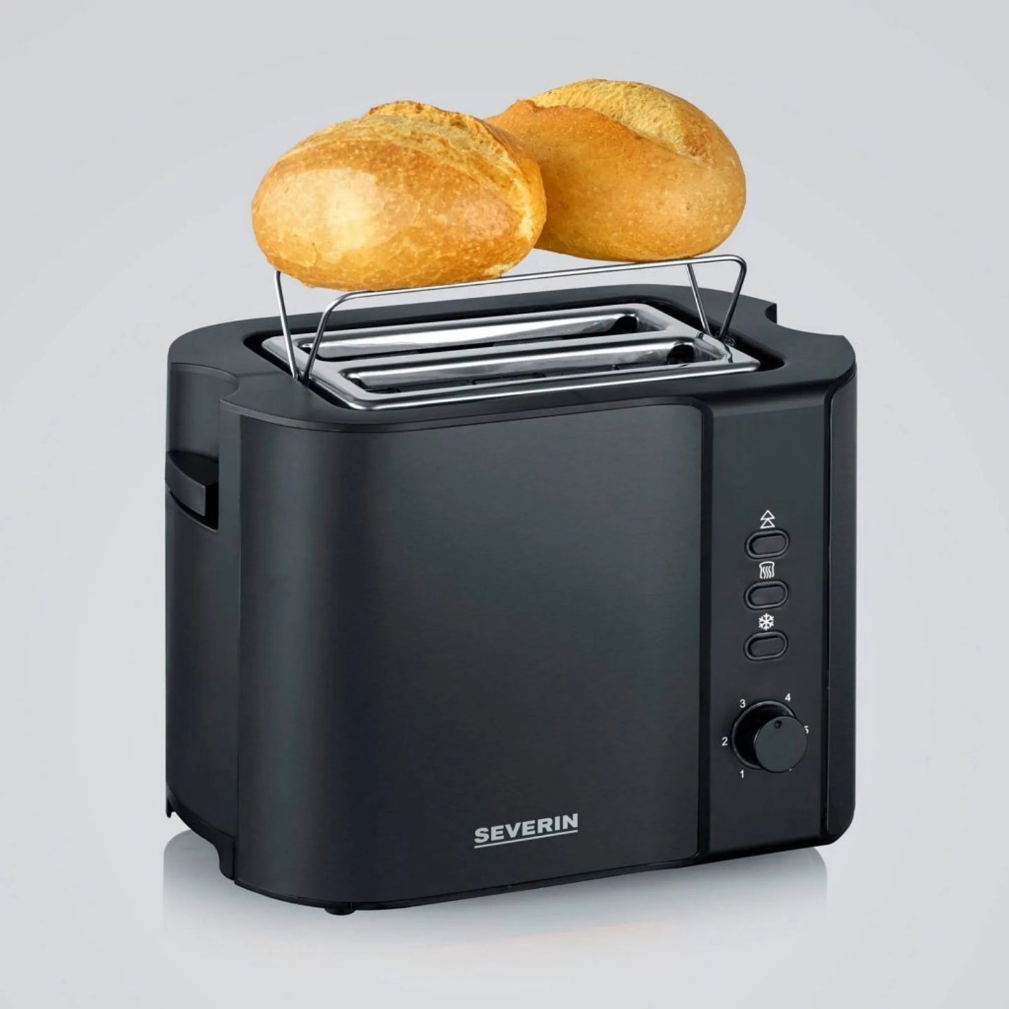 SEVERIN 2-Scheiben-Toaster AT 9552 800 W schwarz-matt