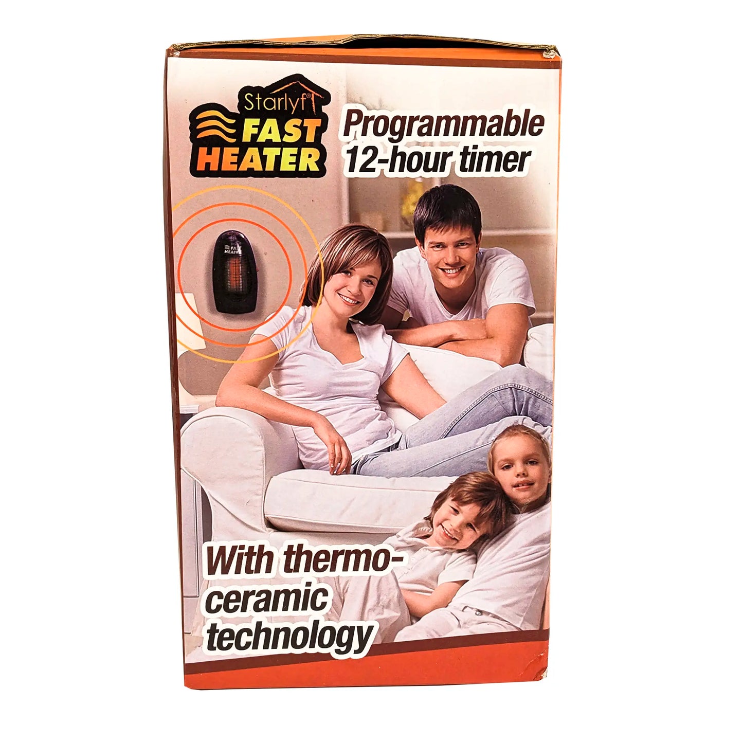 Starlyf® Fast Heater - 400 Watt Tragbare und leistungsstarke Mini-Heizung - Original aus TV-Werbung