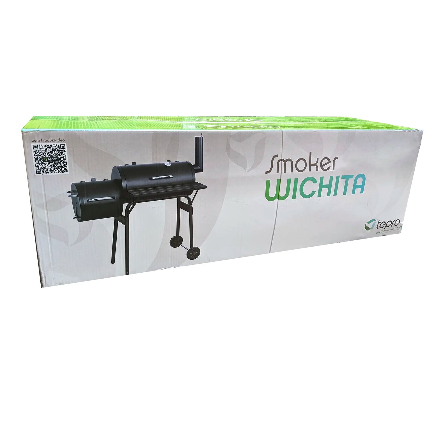 Tepro Smoker-Grill Wichita, Farbe Schwarz