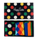 HAPPY SOCKS Big Dot Box 3er Geschenk Box