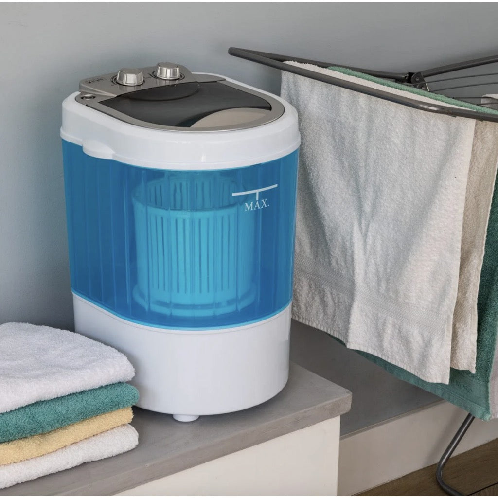 BluMill Mini Waschmaschine Waschautomat Camping Mobile Reisewaschmaschine 3 kg