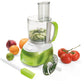 Genius Feelvita Food Processor inkl. GRATIS Zubehör (Set 12 Teile) Standmixer Smoothie Maker Zerkleinerer in kiwi A8089