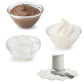 Genius Feelvita Food Processor inkl. GRATIS Zubehör (Set 12 Teile) Standmixer Smoothie Maker Zerkleinerer in kiwi A8089