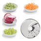 Genius Feelvita Food Processor inkl. GRATIS Zubehör (Set 12 Teile) Standmixer Smoothie Maker Zerkleinerer in kiwi A8089