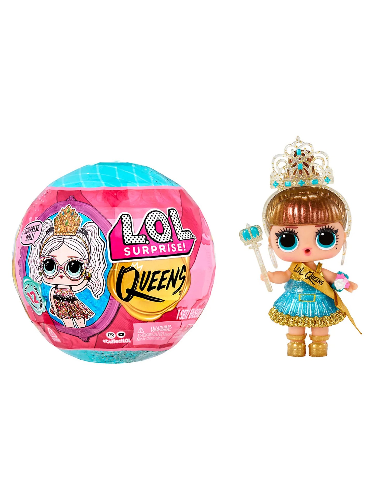 L.O.L. Surprise Queens Doll Asst in PDQ