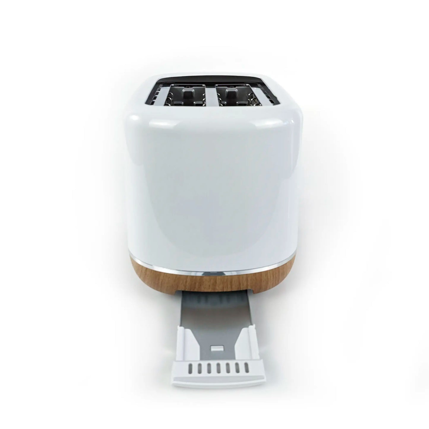 SEG Toaster mit Abtau- und Aufwärmfunktion, 7 einstellbare Bräunungsstufen, Hochglanz, Holzoptik