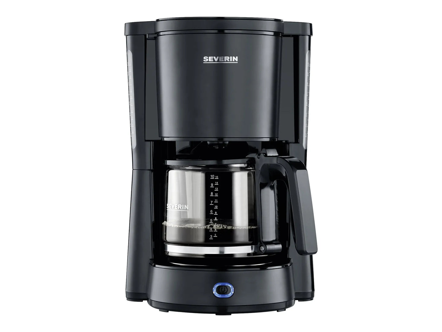 SEVERIN Kaffeemaschine KA 9554 TYPE 1.000 W schwarz-matt
