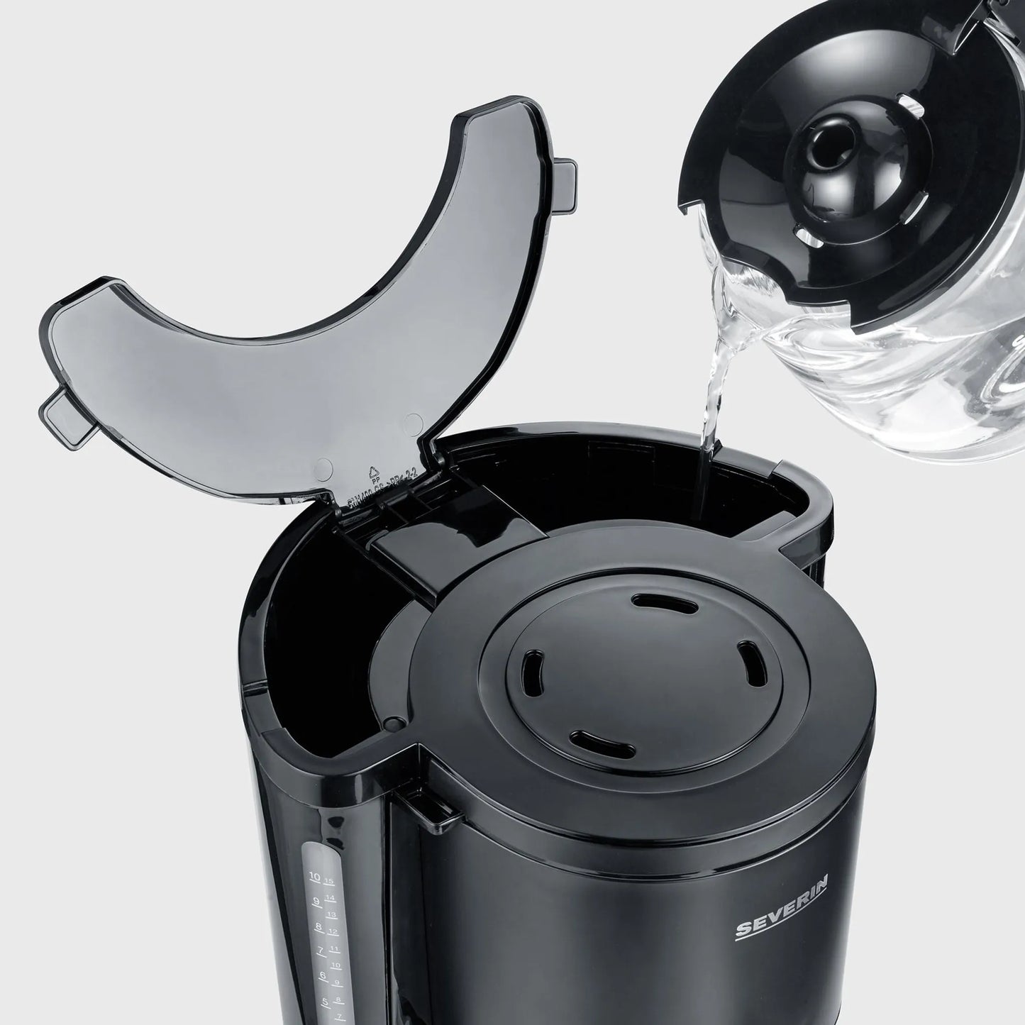 SEVERIN Kaffeemaschine KA 9554 TYPE 1.000 W schwarz-matt