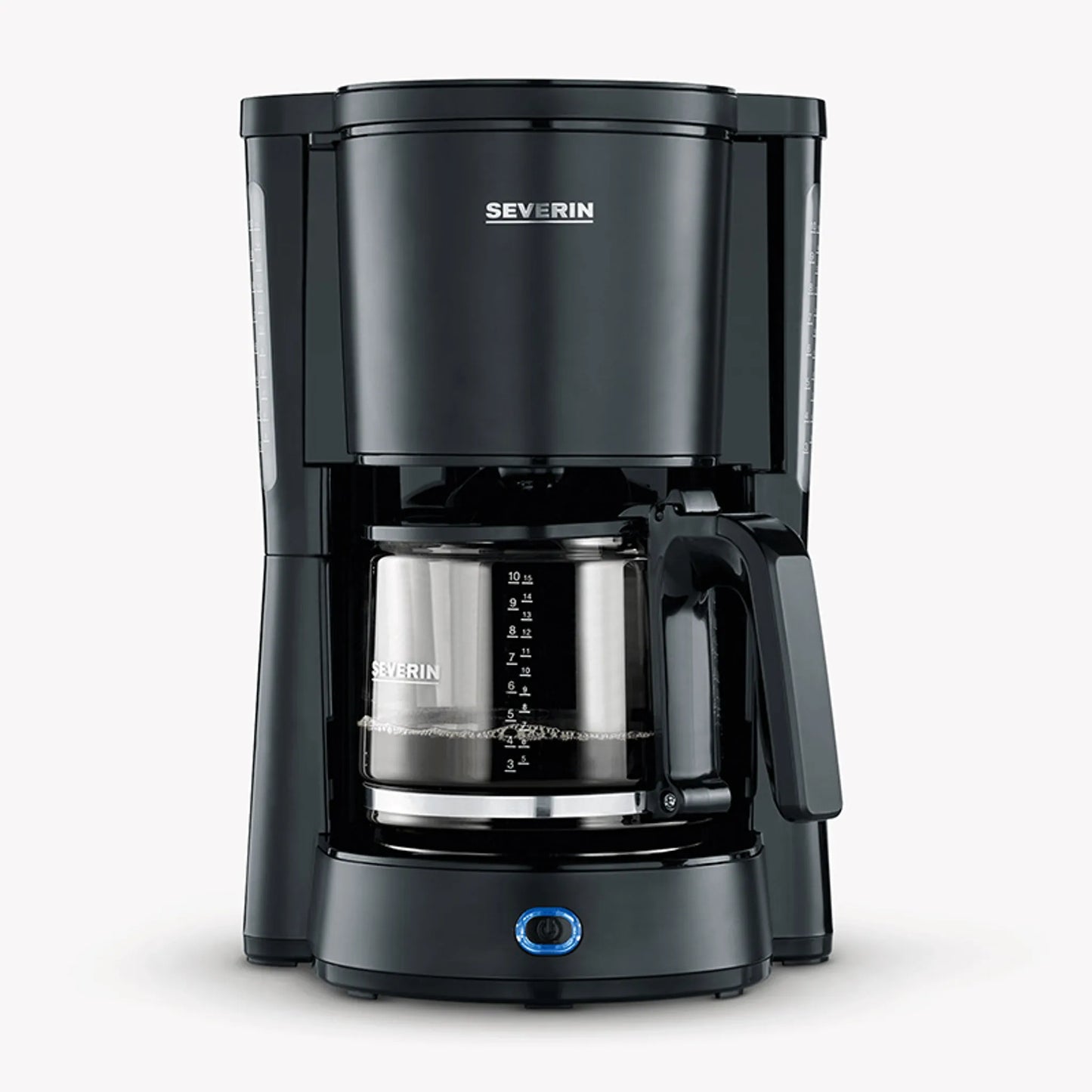 SEVERIN Kaffeemaschine KA 9554 TYPE 1.000 W schwarz-matt