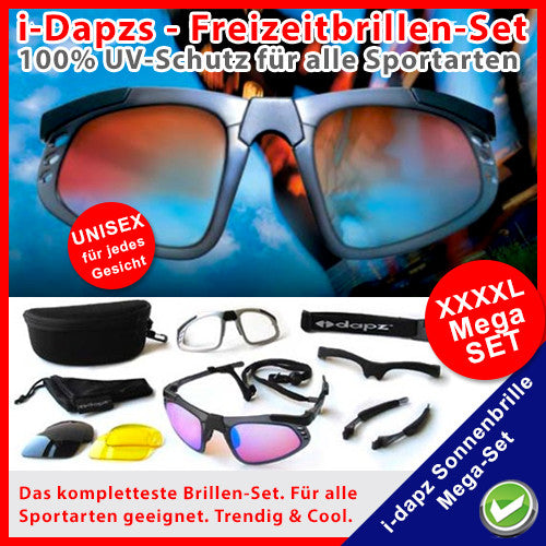 I-Dapz - die trendige Sportbrille im Mega-Set - tv-original - 3