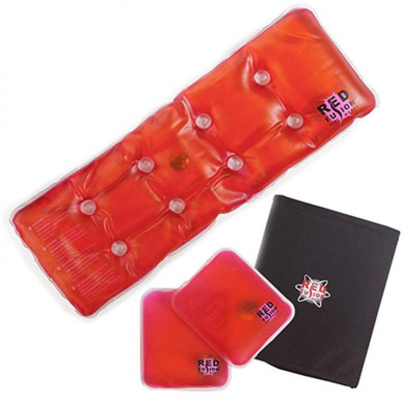 Red Fusion Wärmekissen-Set. Ideal für Schmerztherapie - tv-original - 1