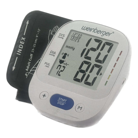 weinberger HL868VF Oberarm Blutdruckmessgerät Pulsmessung mit LCD Monitor